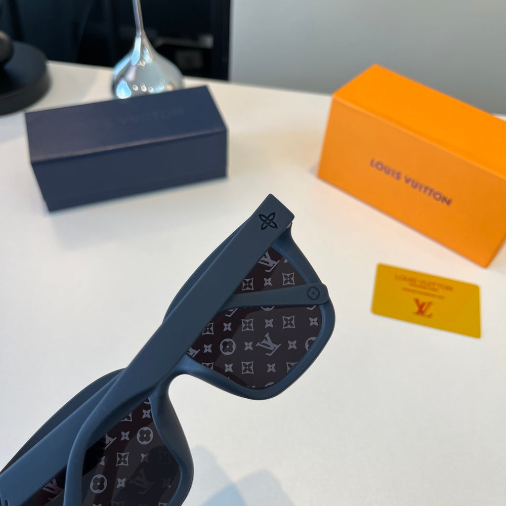 Louis Vuitton Fashion Blue Lens Sunglasses for Men & Women - detail image 8
