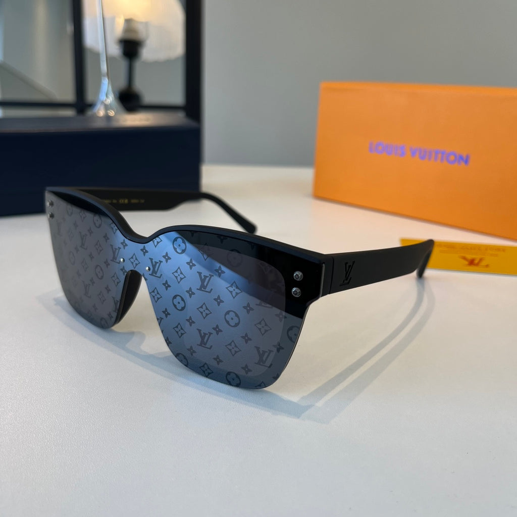 Louis Vuitton Fashion Black Lens Sunglasses for Men & Women - 158141 - detail image 3