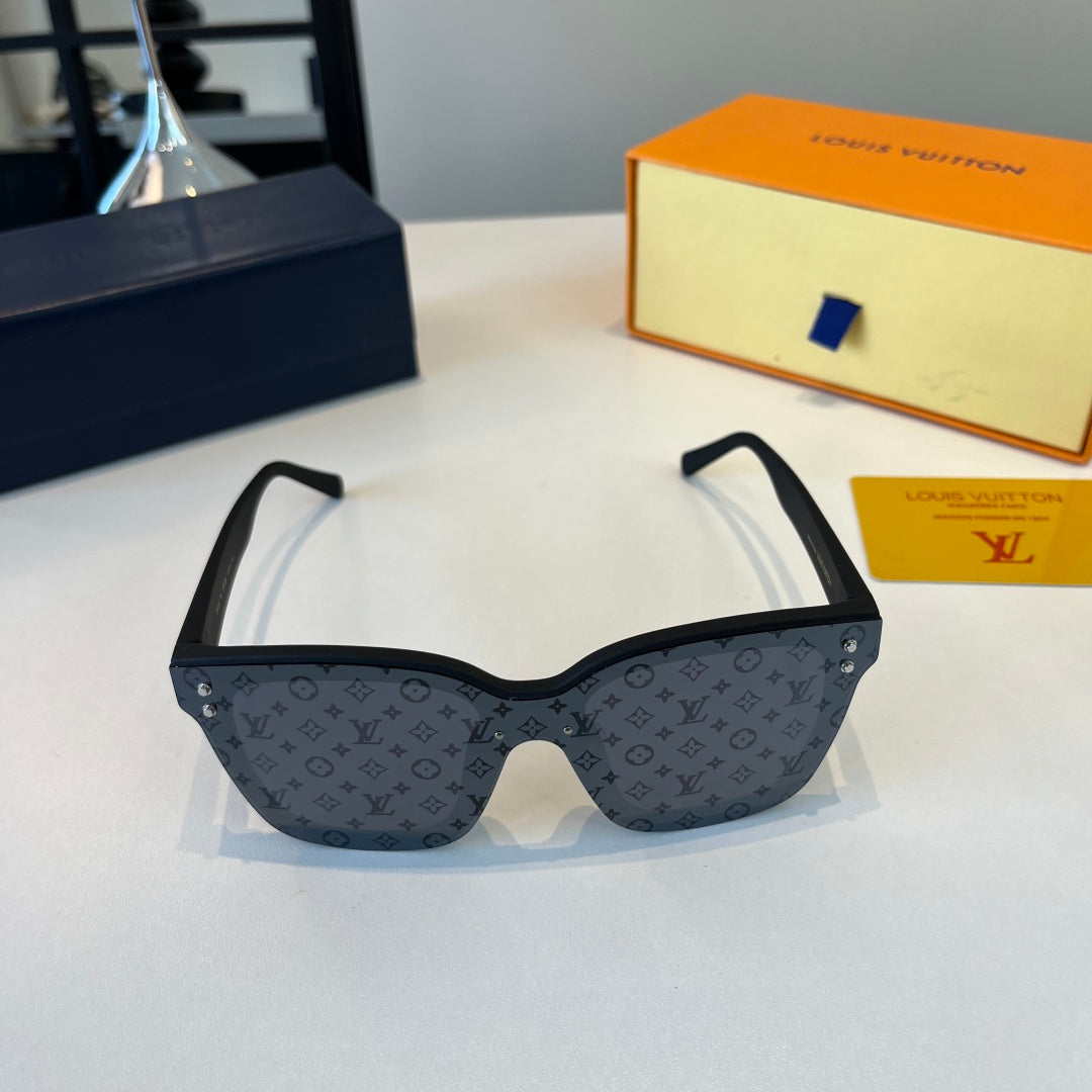Louis Vuitton Fashion Black Lens Sunglasses for Men & Women - 158141 - detail image 2