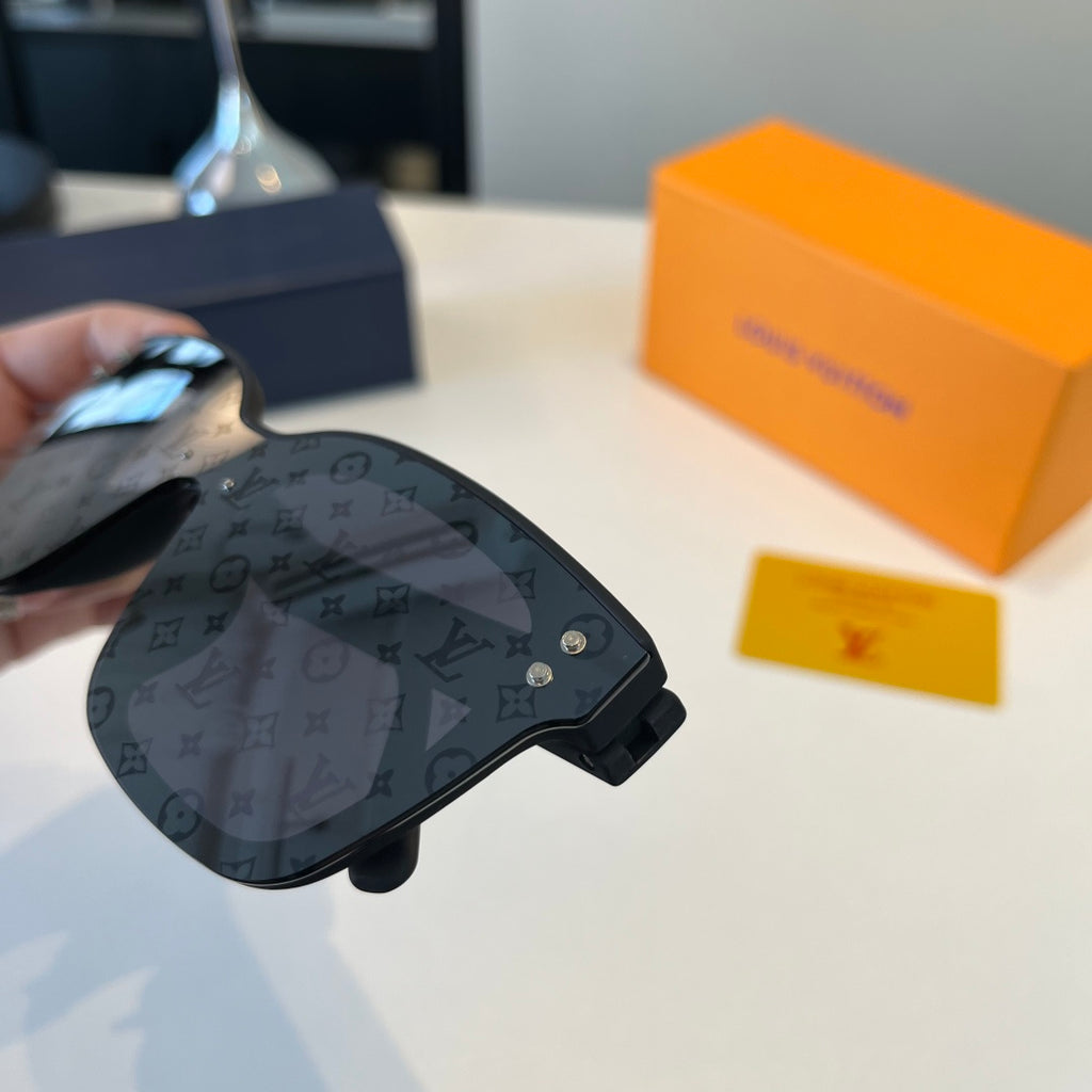 Louis Vuitton Fashion Black Lens Sunglasses for Men & Women - 158141 - detail image 6