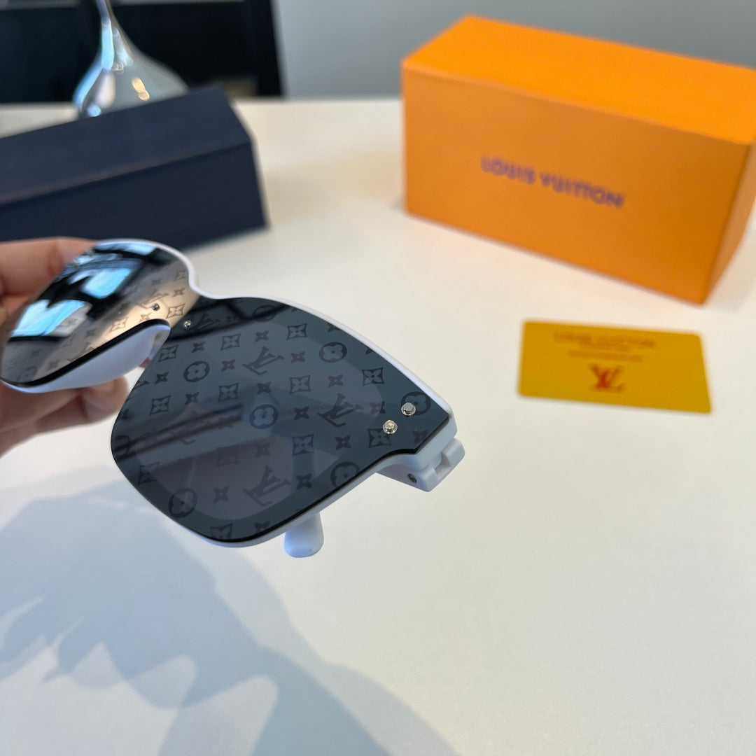 Louis Vuitton Fashion Silver Lens Sunglasses for Men & Women - 158142 - detail image 6