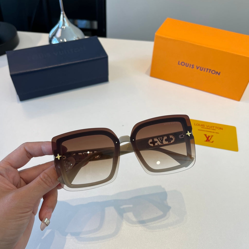 Louis Vuitton Fashion Brown Lens Sunglasses for Men & Women - 158143 - detail image 4