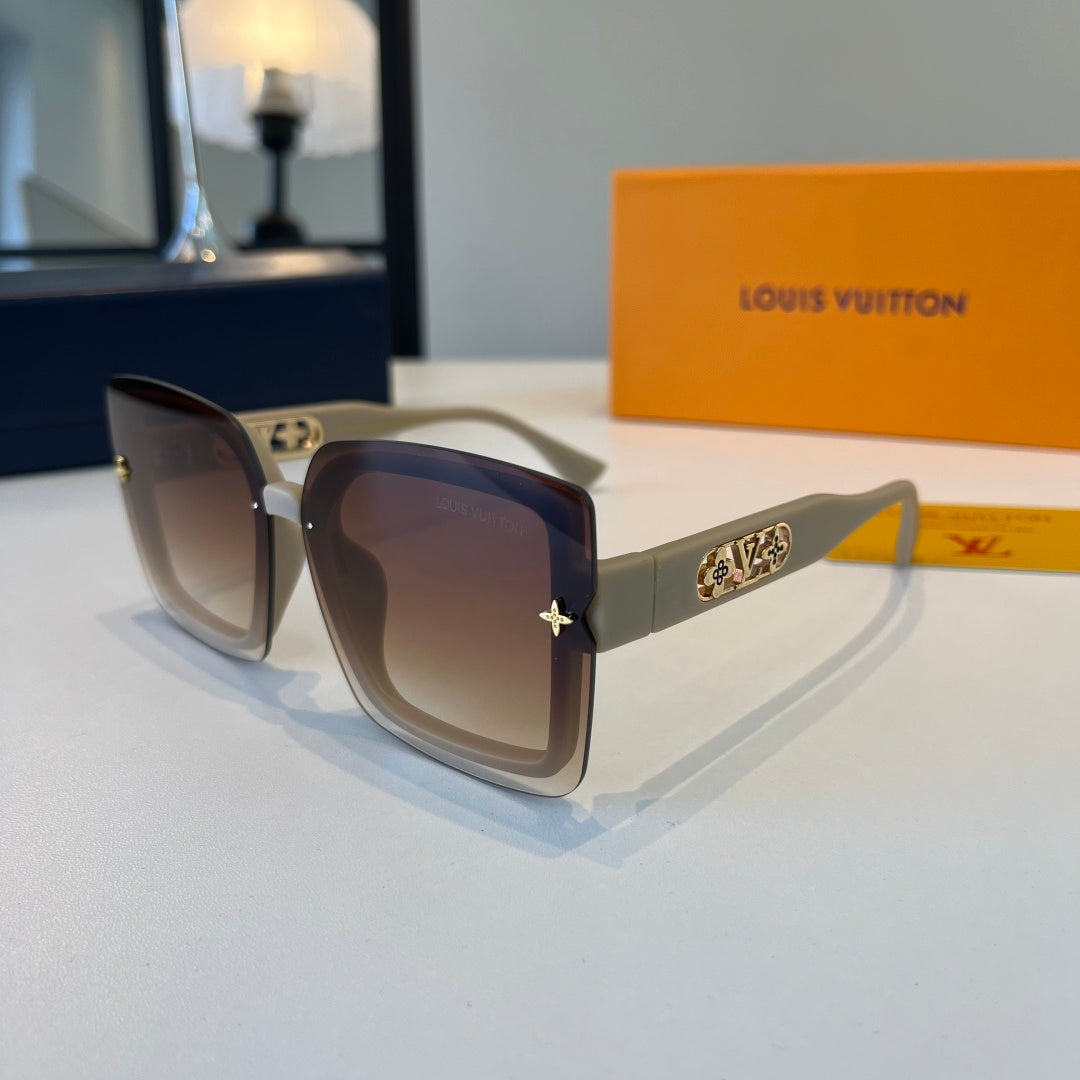 Louis Vuitton Fashion Brown Lens Sunglasses for Men & Women - 158143 - detail image 3