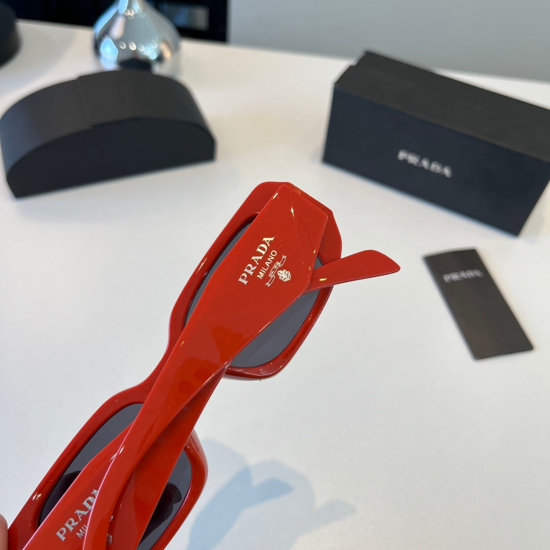 Prada Fashion Red Lens Sunglasses for Men & Women - 158454 - detail image 8