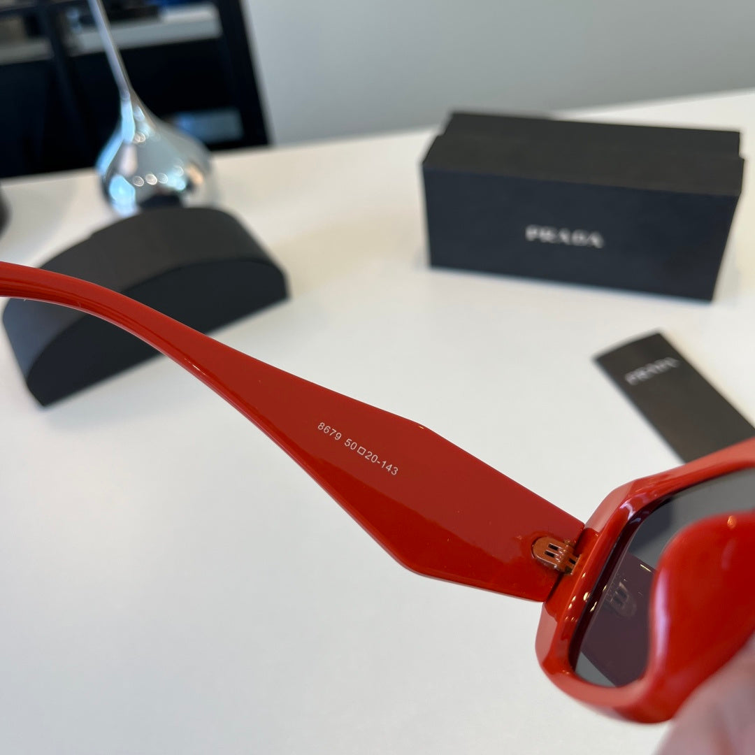 Prada Fashion Red Lens Sunglasses for Men & Women - 158454 - detail image 9