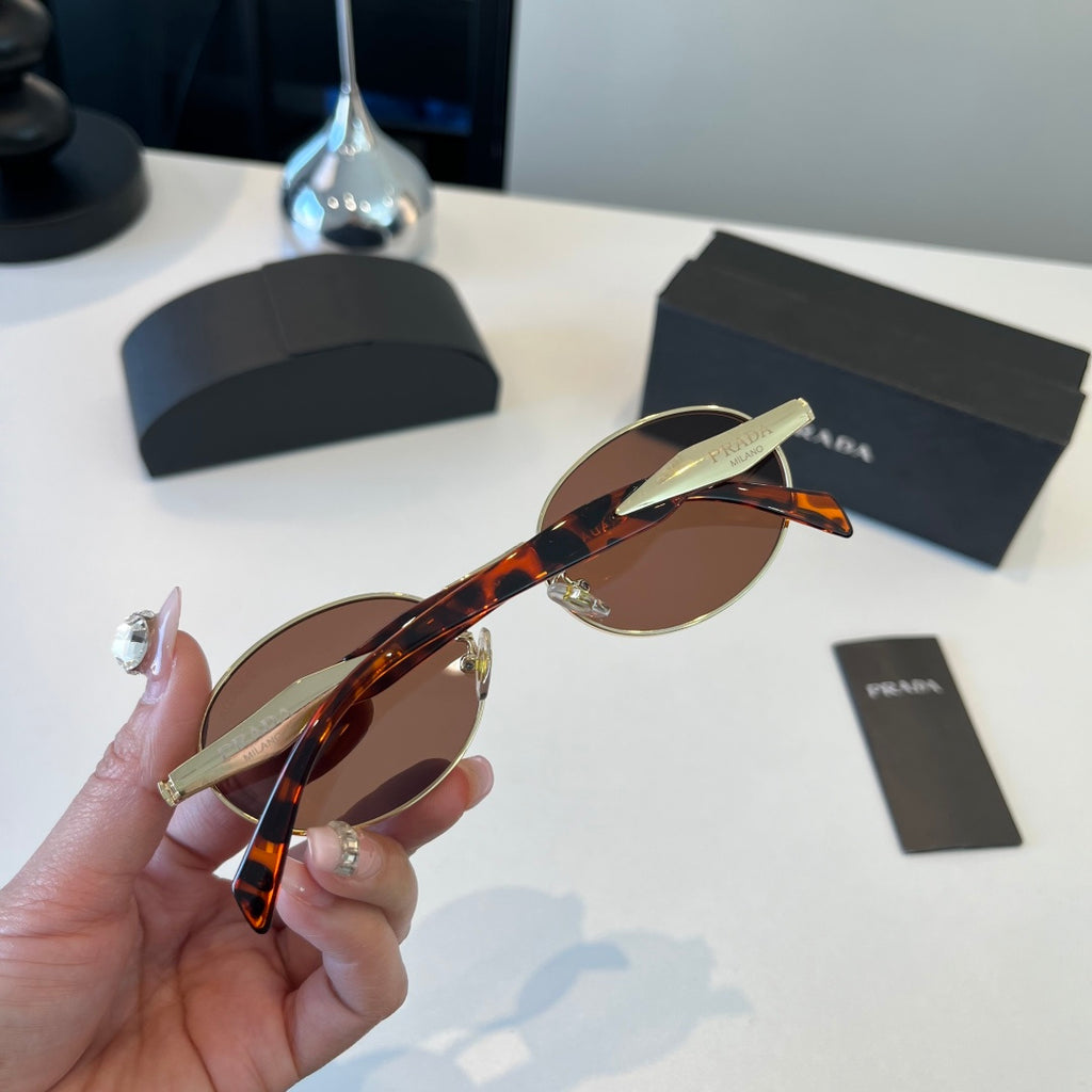 Prada Cat-Eye Brown Lens Sunglasses for Women - detail image 8