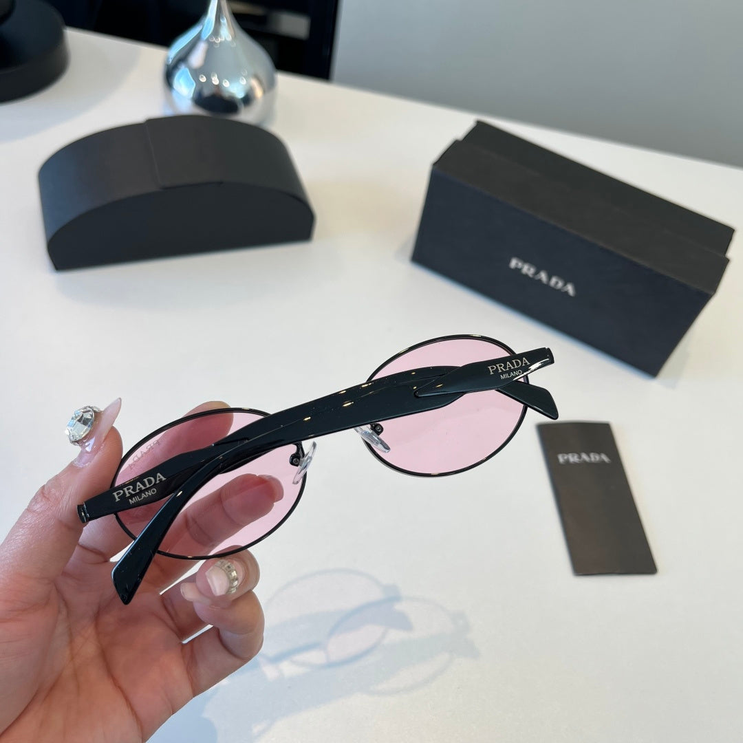Prada Cat-Eye Silver Lens Sunglasses for Women - detail image 6