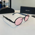 Prada Cat-Eye Silver Lens Sunglasses for Women