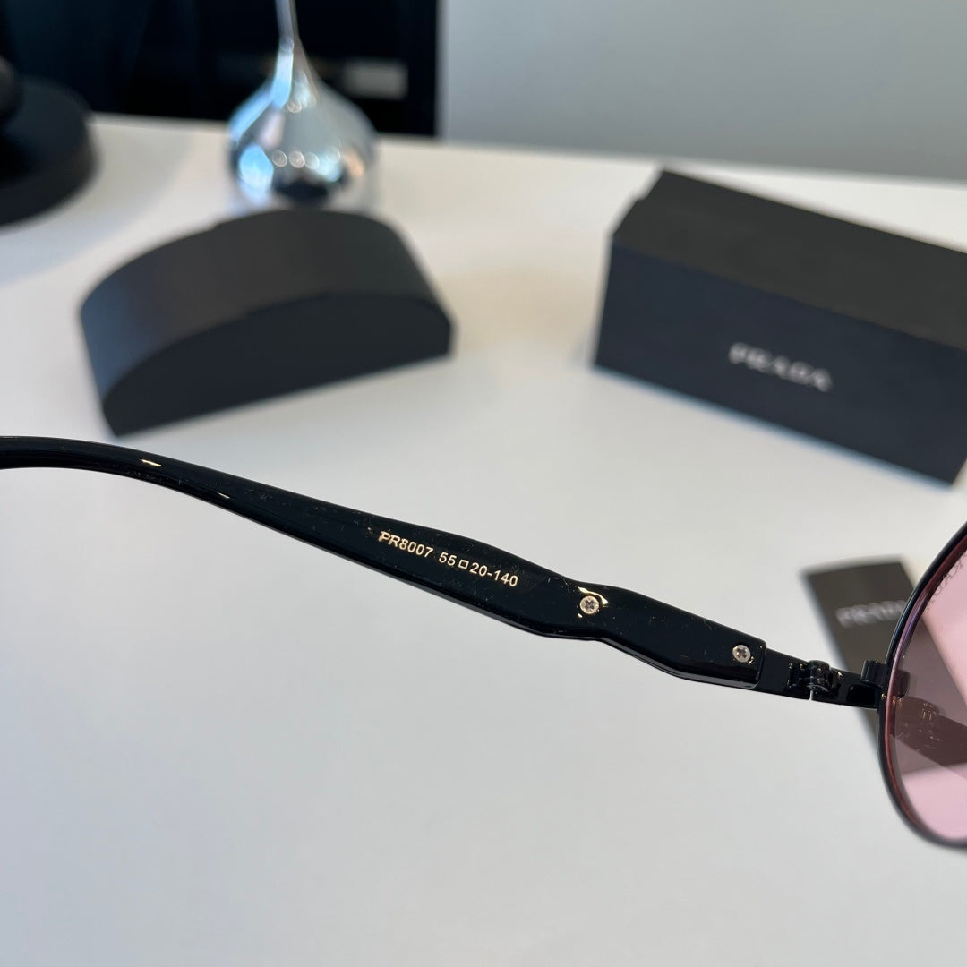 Prada Cat-Eye Silver Lens Sunglasses for Women - detail image 8