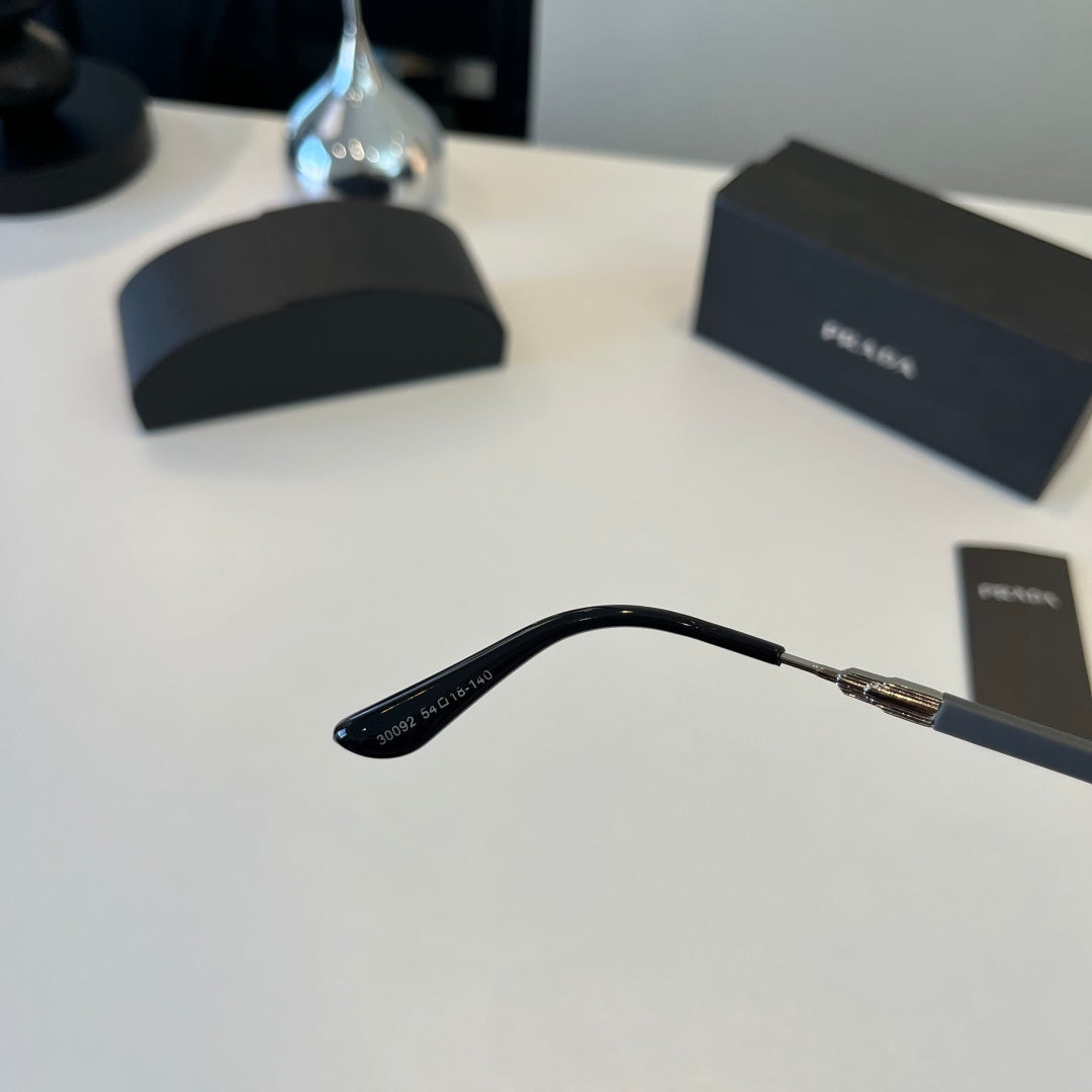 Prada Polarized Fashion Silver Lens Sunglasses for Men - 158468 - detail image 9