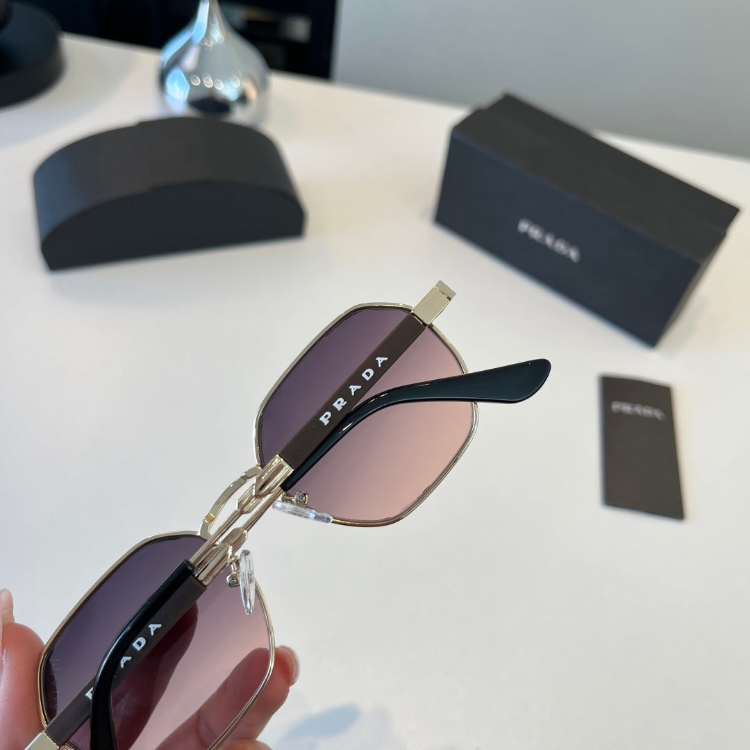 Prada Polarized Fashion Silver Lens Sunglasses for Men - 158469 - detail image 7