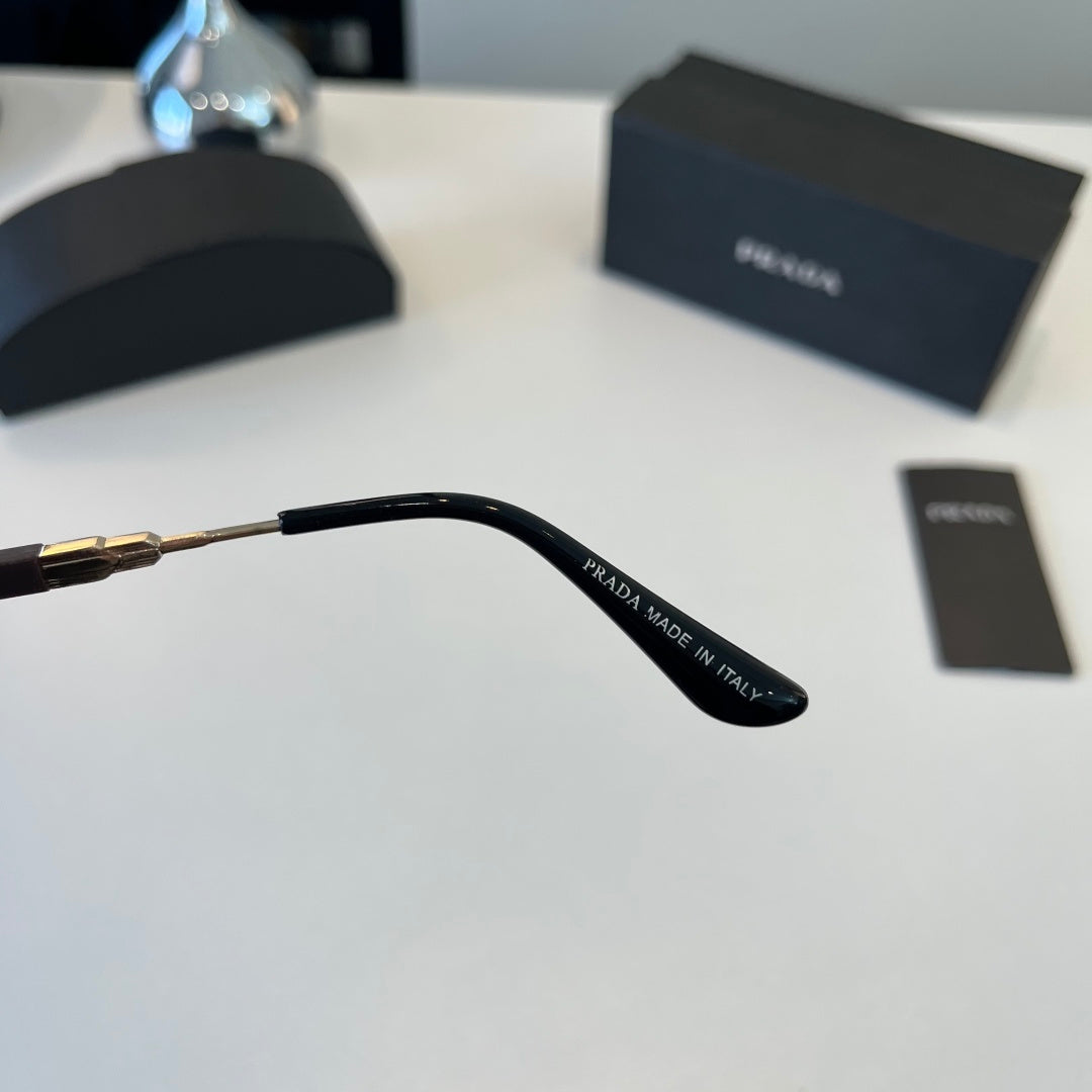 Prada Polarized Fashion Silver Lens Sunglasses for Men - 158469 - detail image 9