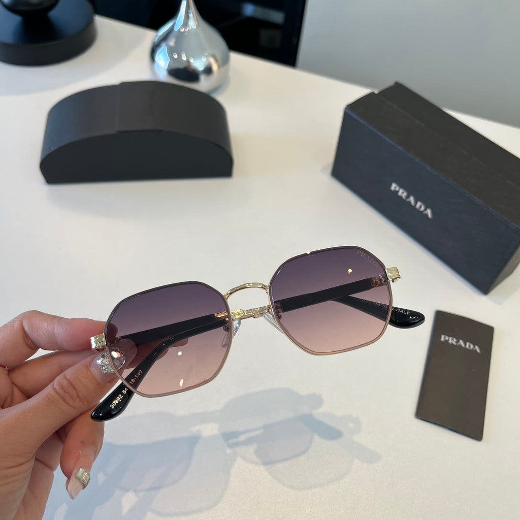 Prada Polarized Fashion Silver Lens Sunglasses for Men - 158469 - detail image 4