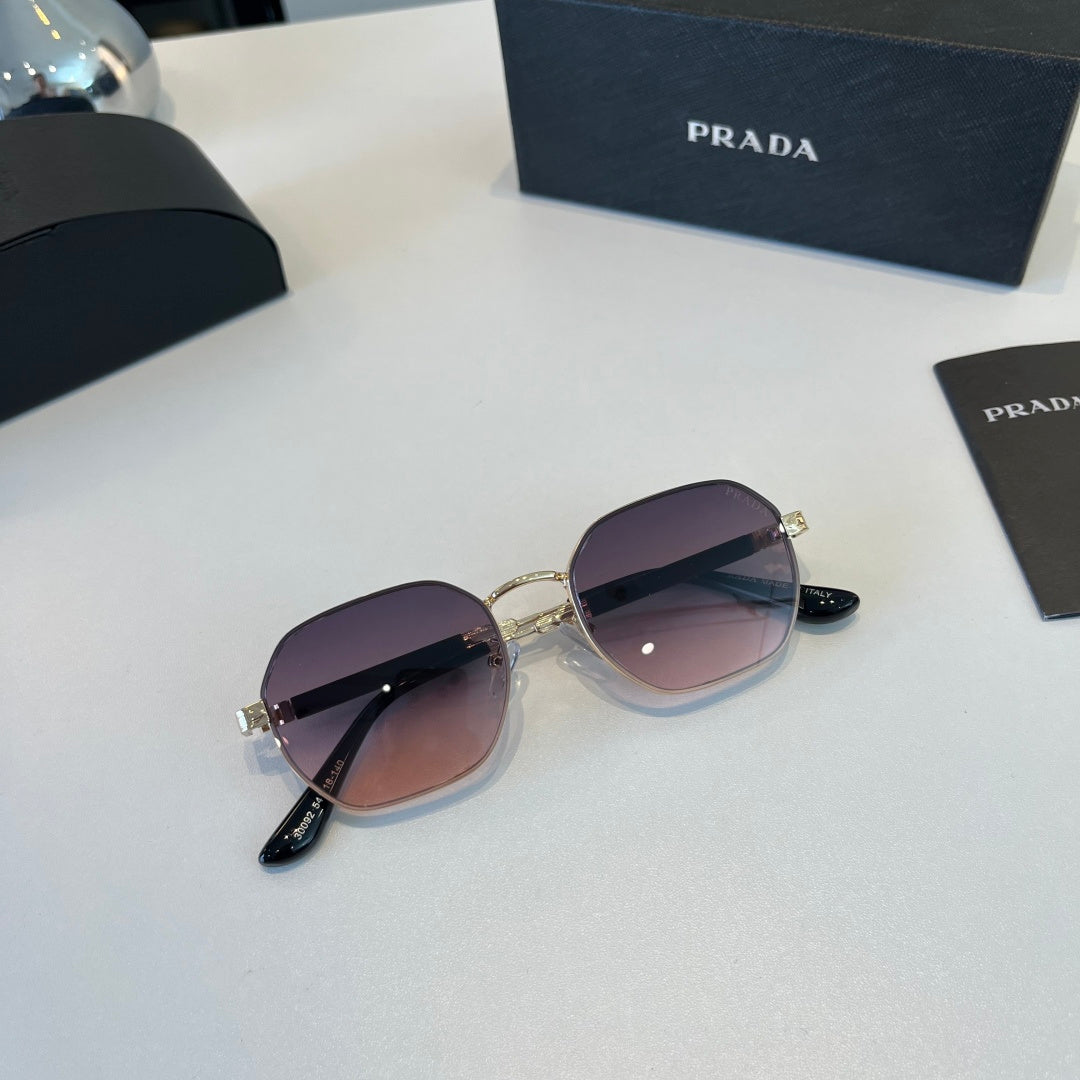 Prada Polarized Fashion Silver Lens Sunglasses for Men - 158469 - detail image 5