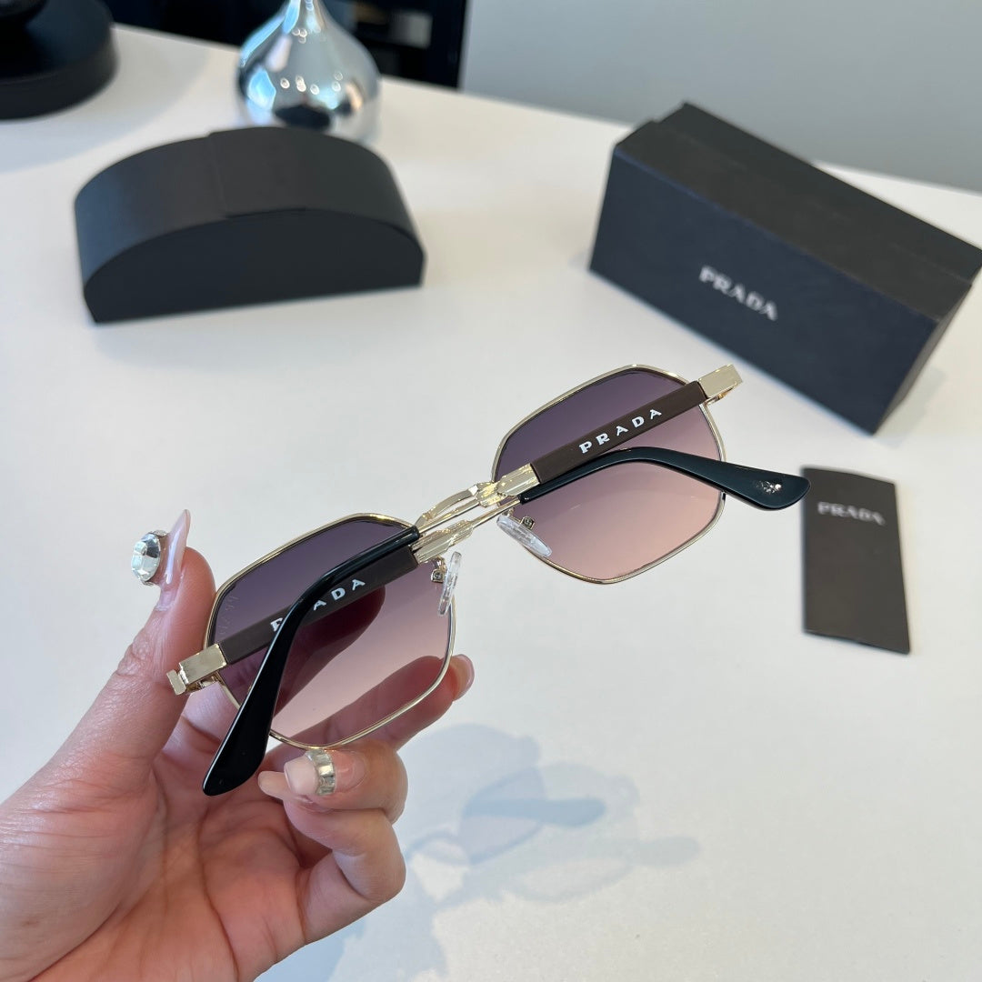 Prada Polarized Fashion Silver Lens Sunglasses for Men - 158469 - detail image 8