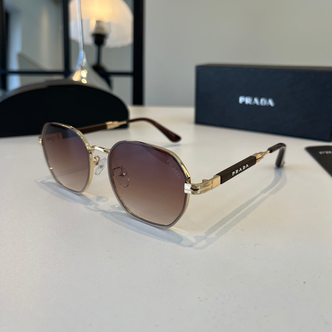 Prada Polarized Fashion Red Lens Sunglasses for Men - 158470 - detail image 3