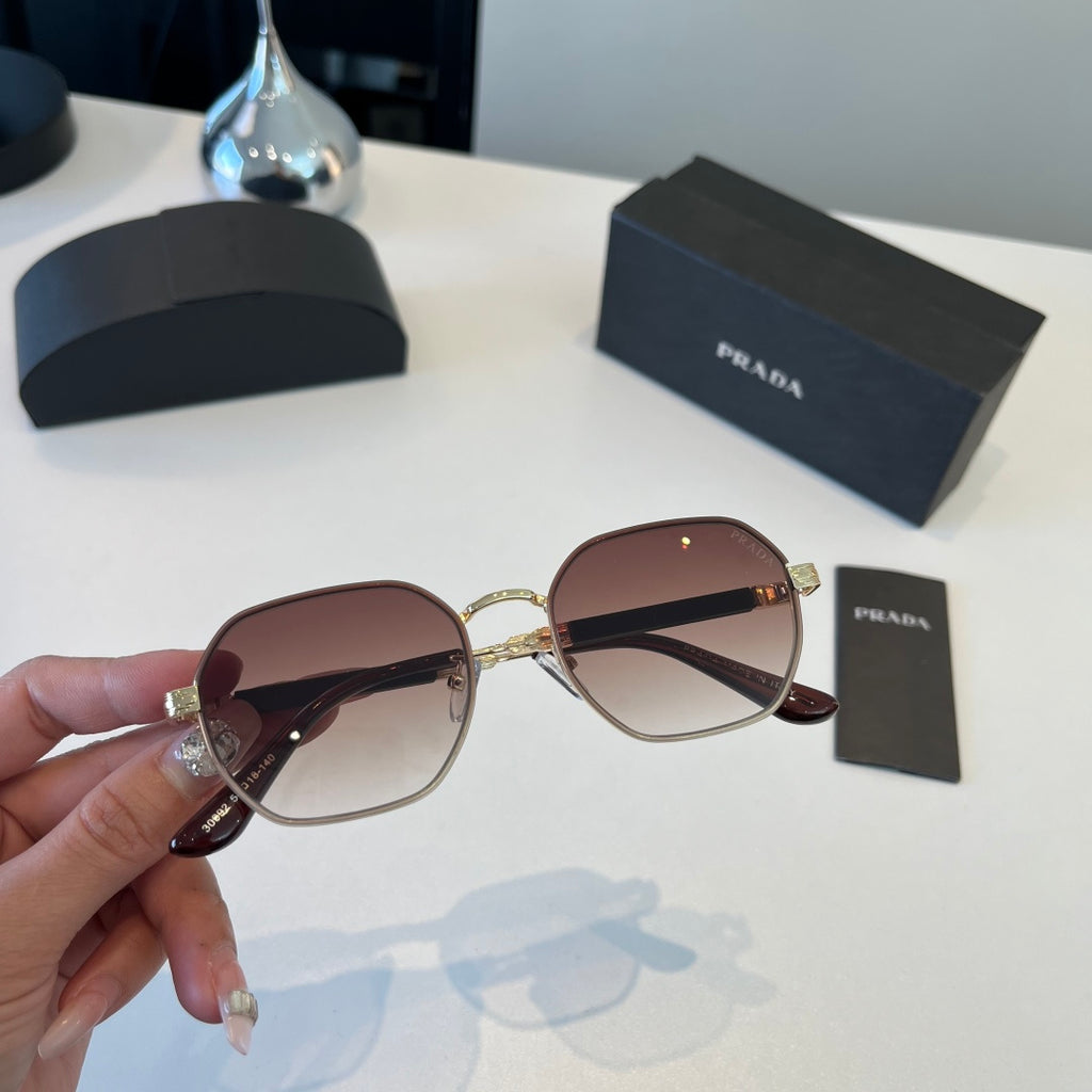 Prada Polarized Fashion Red Lens Sunglasses for Men - 372039 - detail image 4