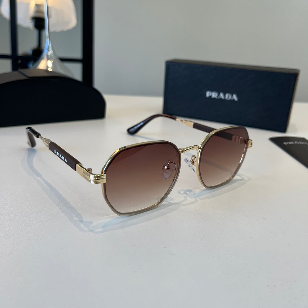 Prada Polarized Fashion Red Lens Sunglasses for Men - 158470