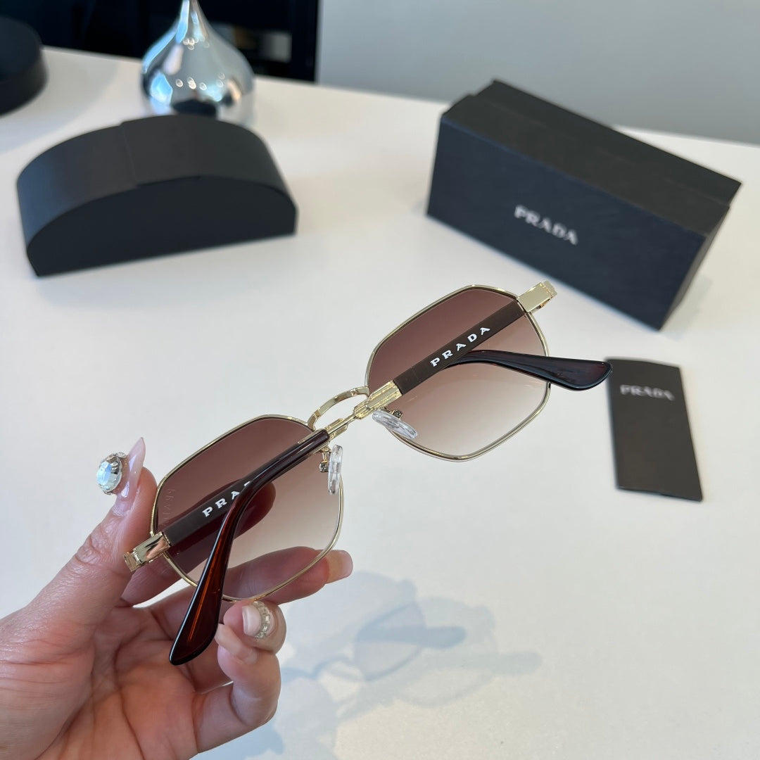 Prada Polarized Fashion Red Lens Sunglasses for Men - 372039 - detail image 8