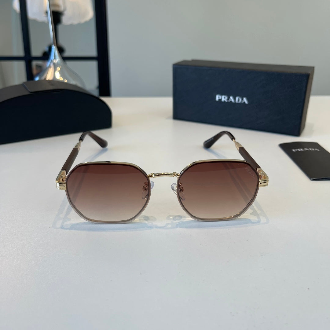 Prada Polarized Fashion Red Lens Sunglasses for Men - 372039 - detail image 2