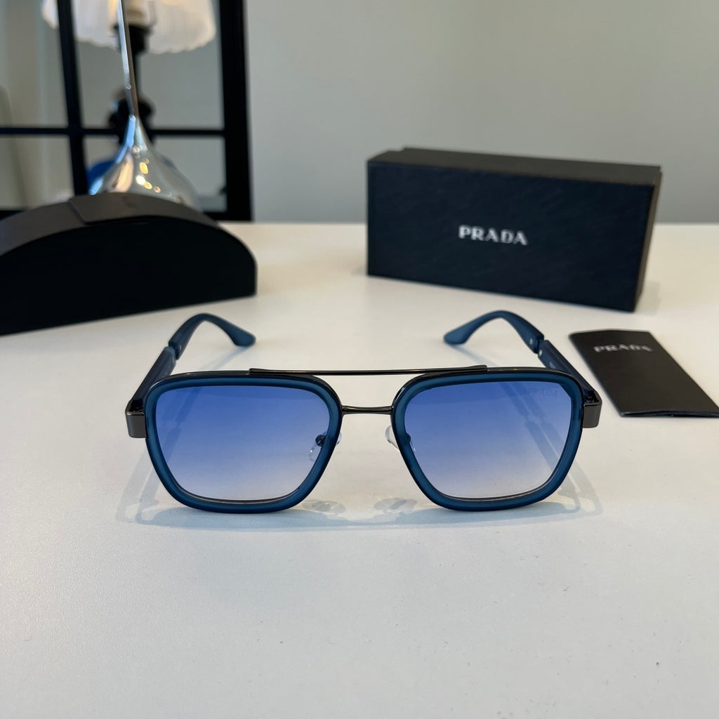 Prada Fashion Blue Lens Sunglasses for Men & Women - 158472 - detail image 2