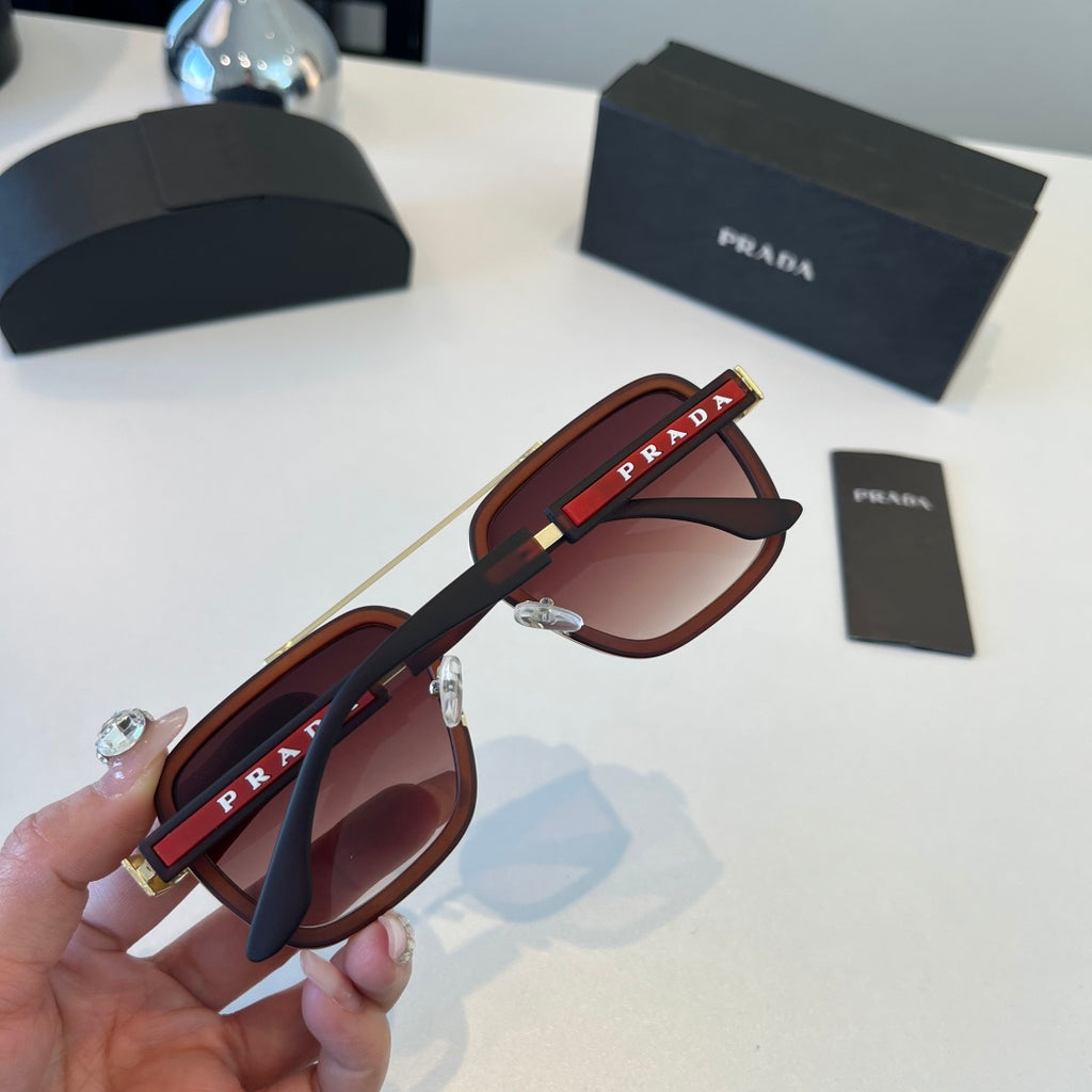 Prada Fashion Red Lens Sunglasses for Men & Women - 158475 - detail image 8