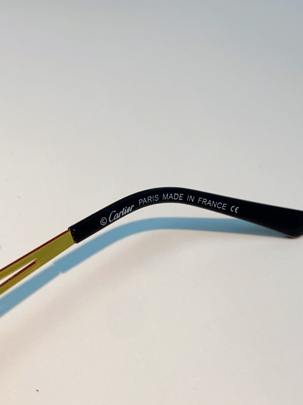 Cartier Square Orange Lens Sunglasses for Men & Women - 465751 - detail image 7