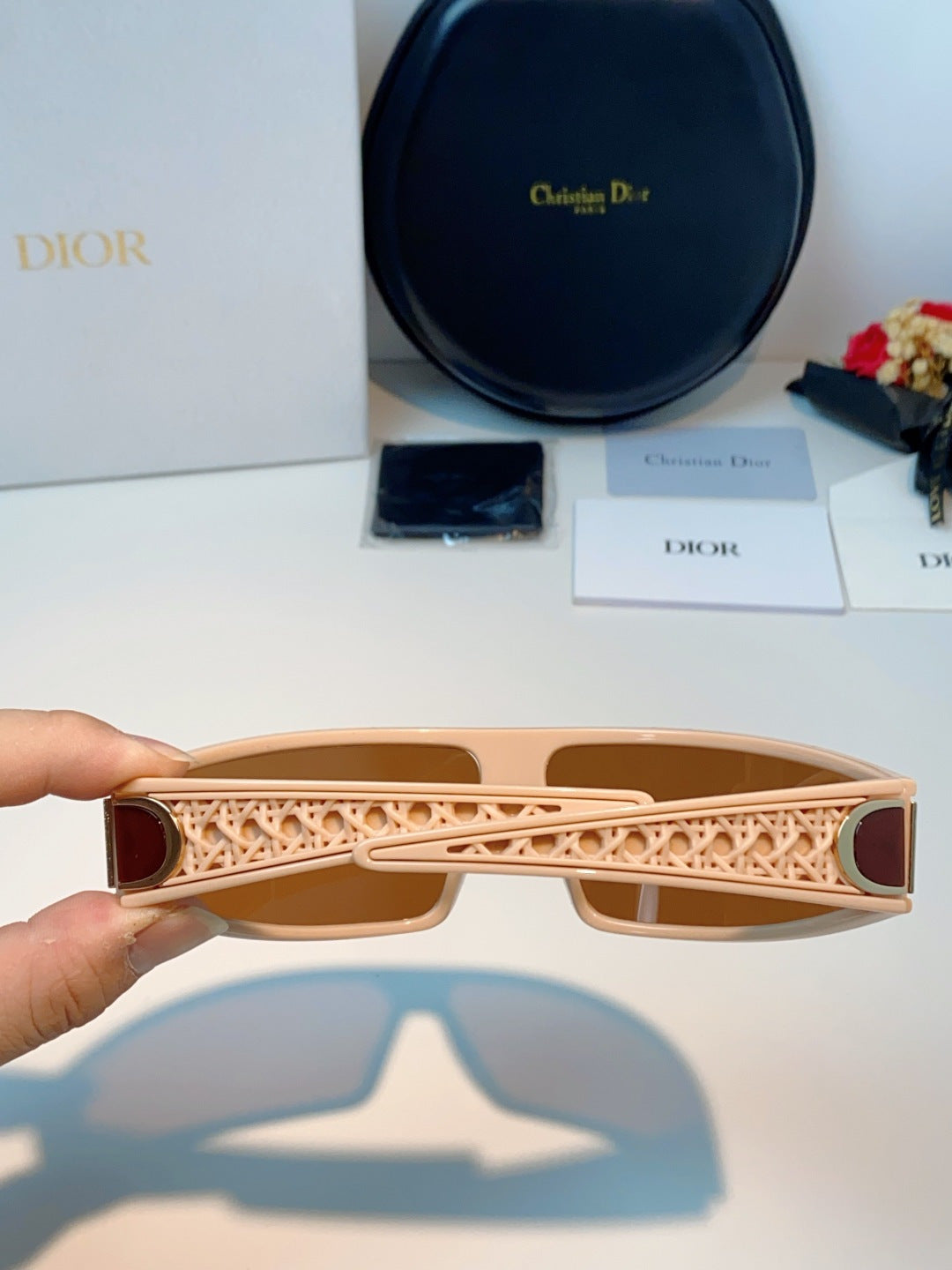 Dior Aviator Orange Lens Sunglasses for Men & Women - 465254 - detail image 5