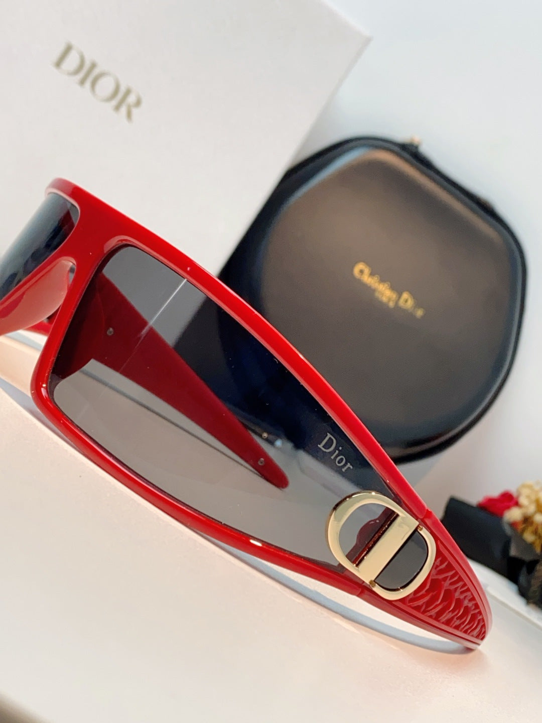 Dior Aviator Red Lens Sunglasses for Men & Women - 465256 - detail image 7