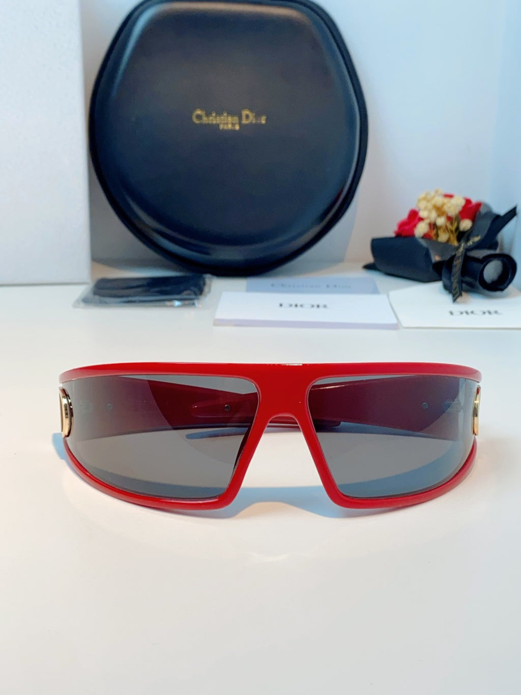 Dior Aviator Red Lens Sunglasses for Men & Women - 465256 - detail image 9
