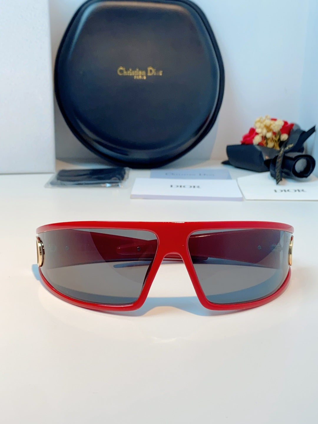 Dior Aviator Red Lens Sunglasses for Men & Women - 465256 - detail image 9