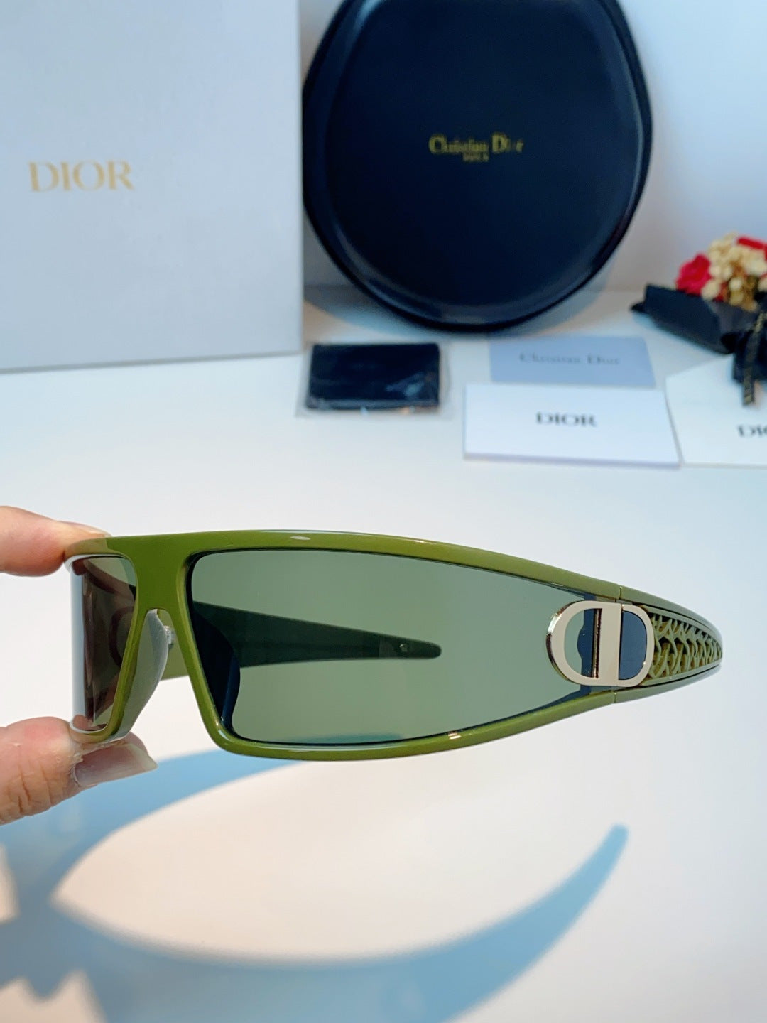 Dior Aviator Brown Lens Sunglasses for Men & Women - detail image 6