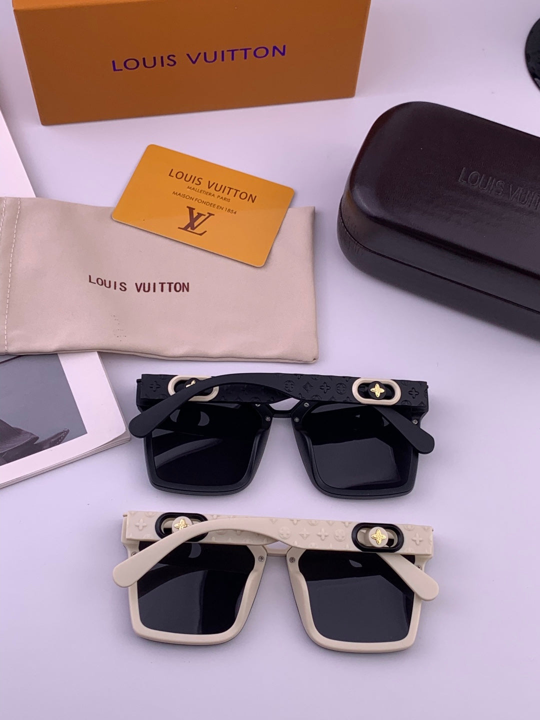 Louis Vuitton Fashion Pink Lens Sunglasses for Men & Women - detail image 5
