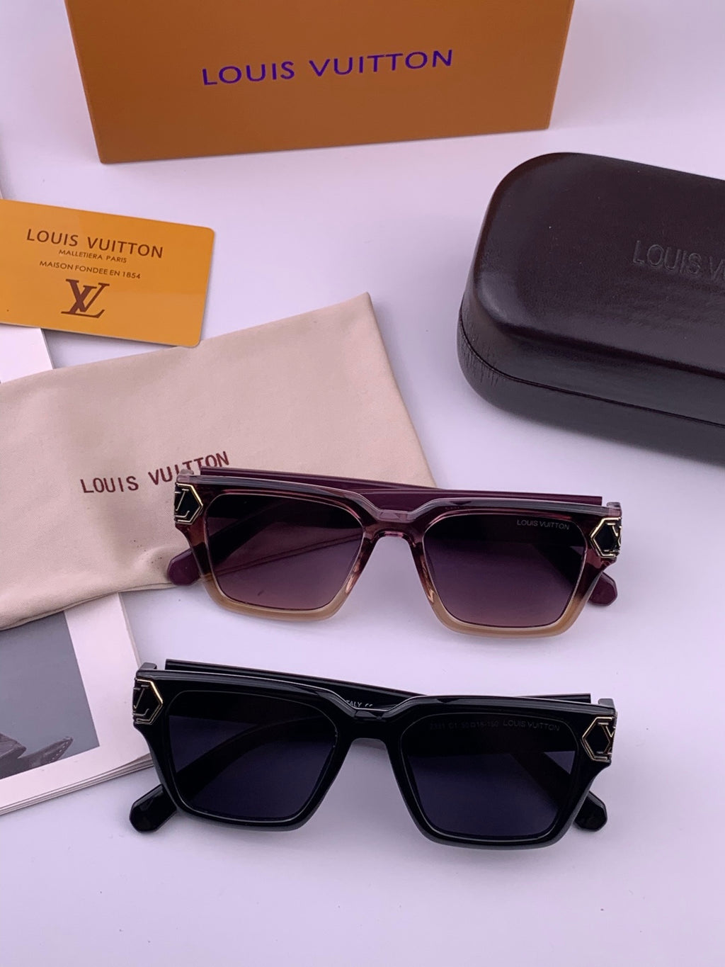 Louis Vuitton Fashion Gold Lens Sunglasses for Men & Women - 997365 - detail image 7