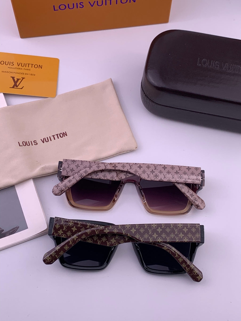 Louis Vuitton Fashion Gold Lens Sunglasses for Men & Women - 997365 - detail image 6