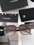 Chanel CH1954 Polarized Square Black Lens Sunglasses for Men & Women