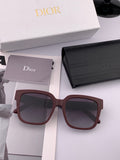 Dior D8304 Square Black Lens Sunglasses for Men & Women - 997967