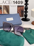 Gucci G1106 Metal Square Gold Lens Sunglasses for Men & Women - 997688