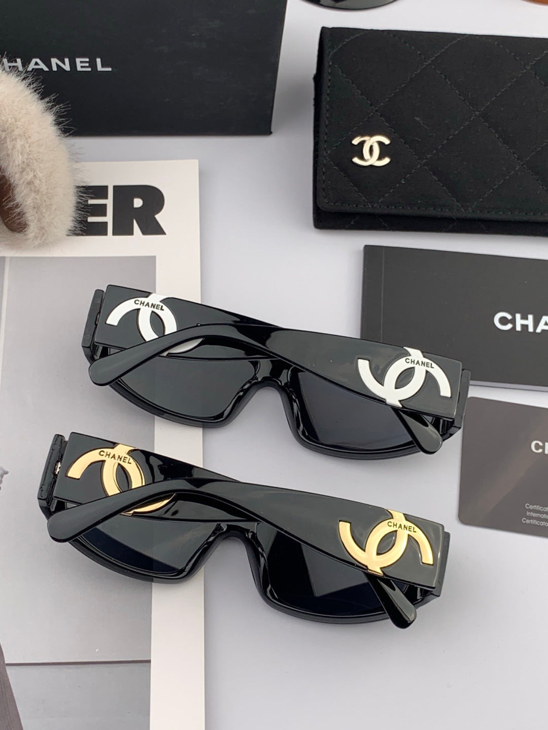 Chanel CH2507 Fashion Black Lens Sunglasses for Men & Women - detail image 6