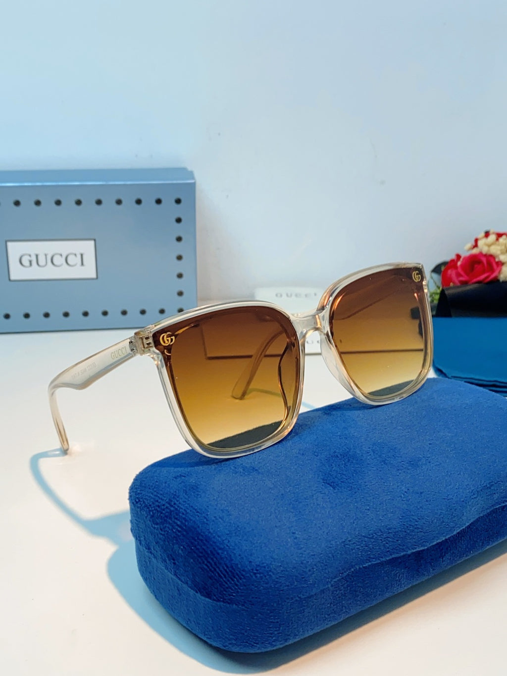 Gucci Fashion Brown Lens Sunglasses for Men & Women - 997540 - detail image 10