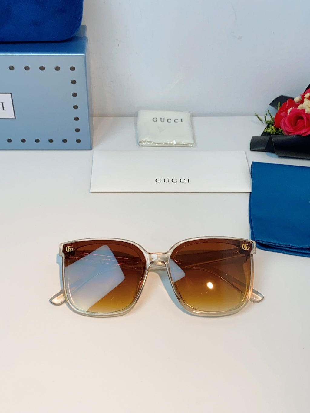 Gucci Fashion Brown Lens Sunglasses for Men & Women - 997540 - detail image 9