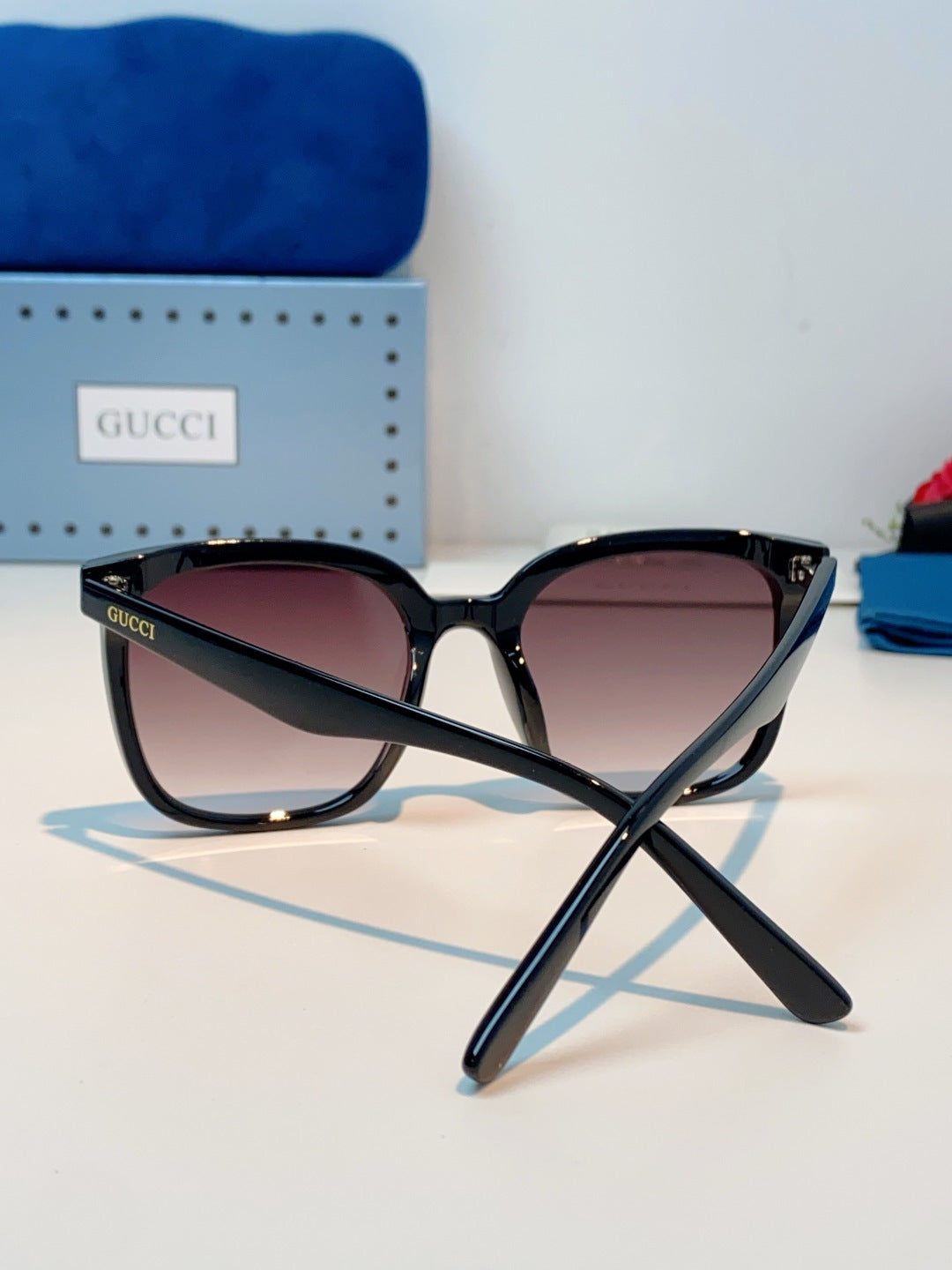 Gucci Fashion Red Lens Sunglasses for Men & Women - 997543 - detail image 3
