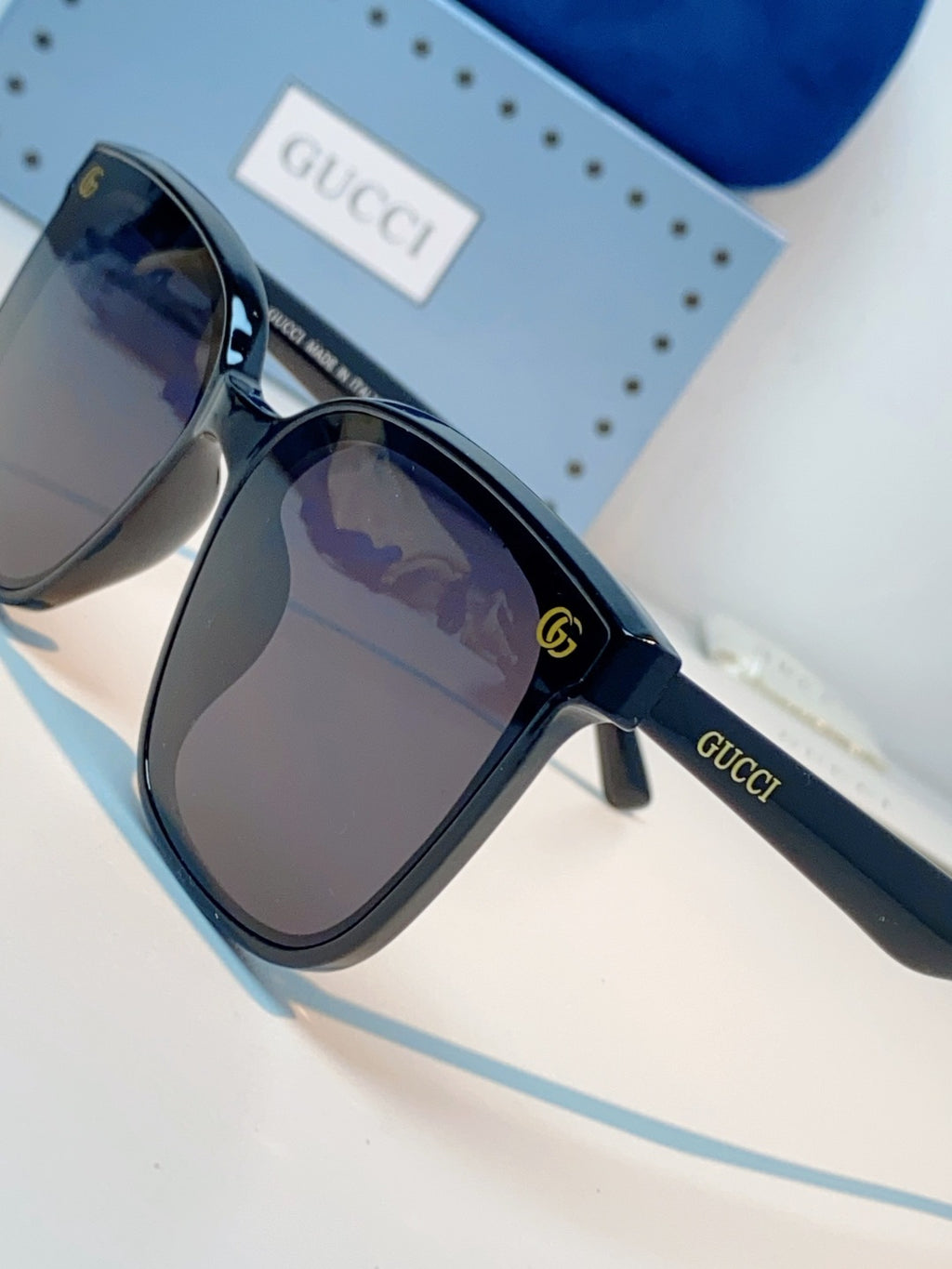 Gucci Fashion Black Lens Sunglasses for Men & Women - 997544 - detail image 7