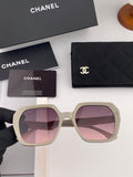 Chanel CH6236 Polarized Square Black Lens Sunglasses for Women