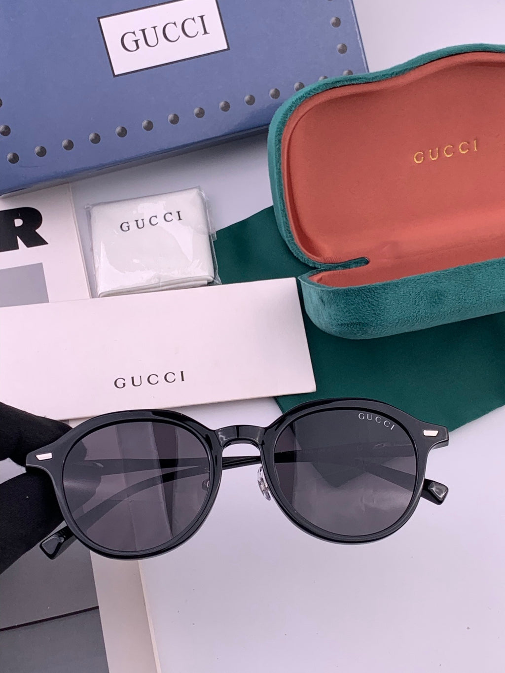 Gucci G7991 Polarized Fashion Gold Lens Sunglasses for Women - 997607 - detail image 2