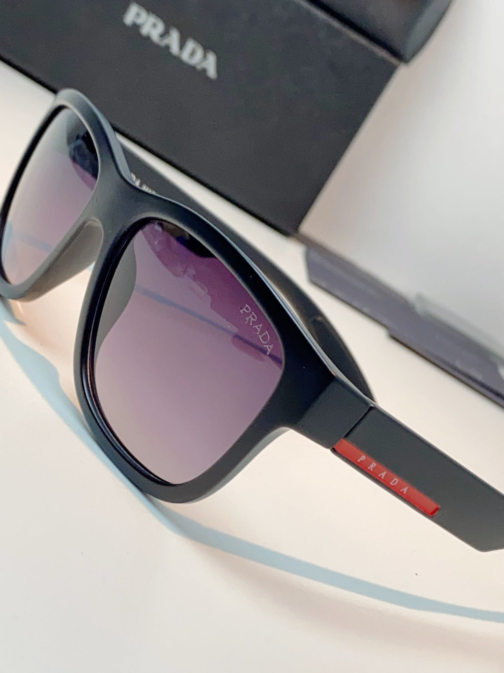 Prada Cat-Eye Gray Lens Sunglasses for Men & Women - 487014 - detail image 7