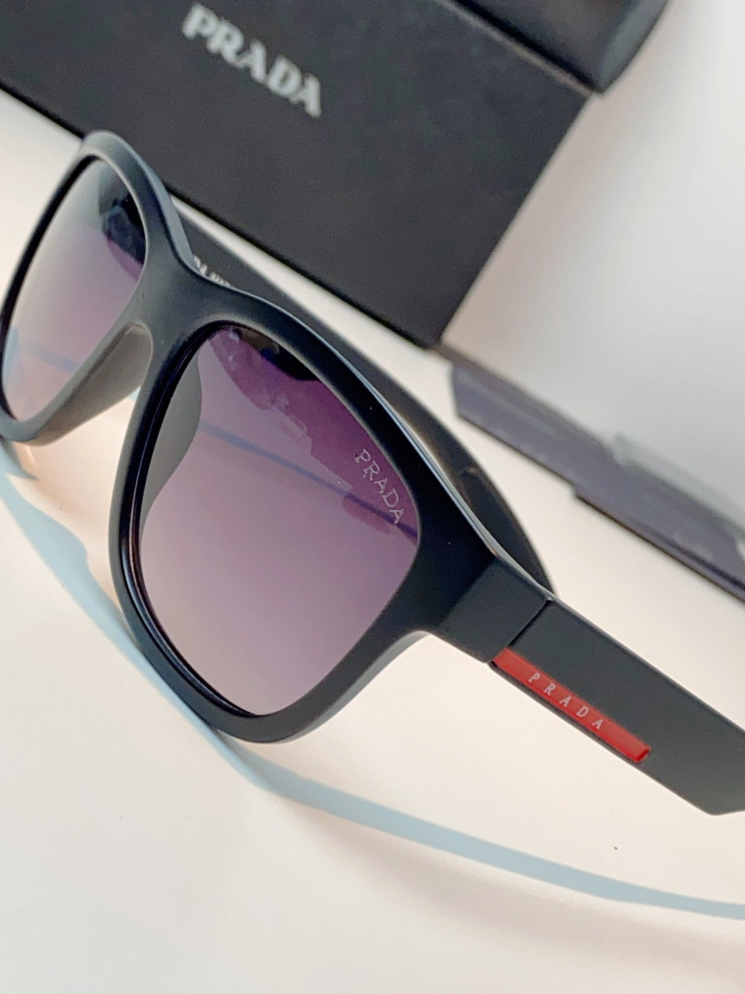 Prada Cat-Eye Gray Lens Sunglasses for Men & Women - 487014 - detail image 7