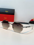 Cartier Fashion Red Lens Sunglasses for Men & Women - 487226