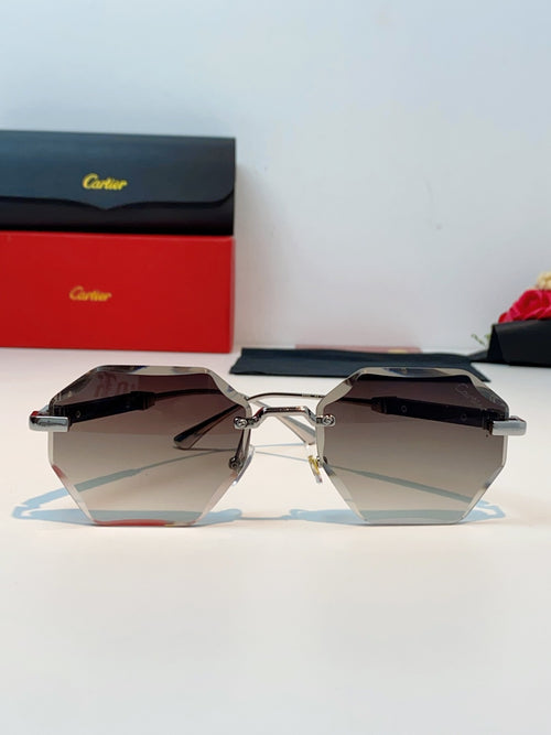 Cartier Fashion Red Lens Sunglasses for Men & Women - 487226 - detail image 2
