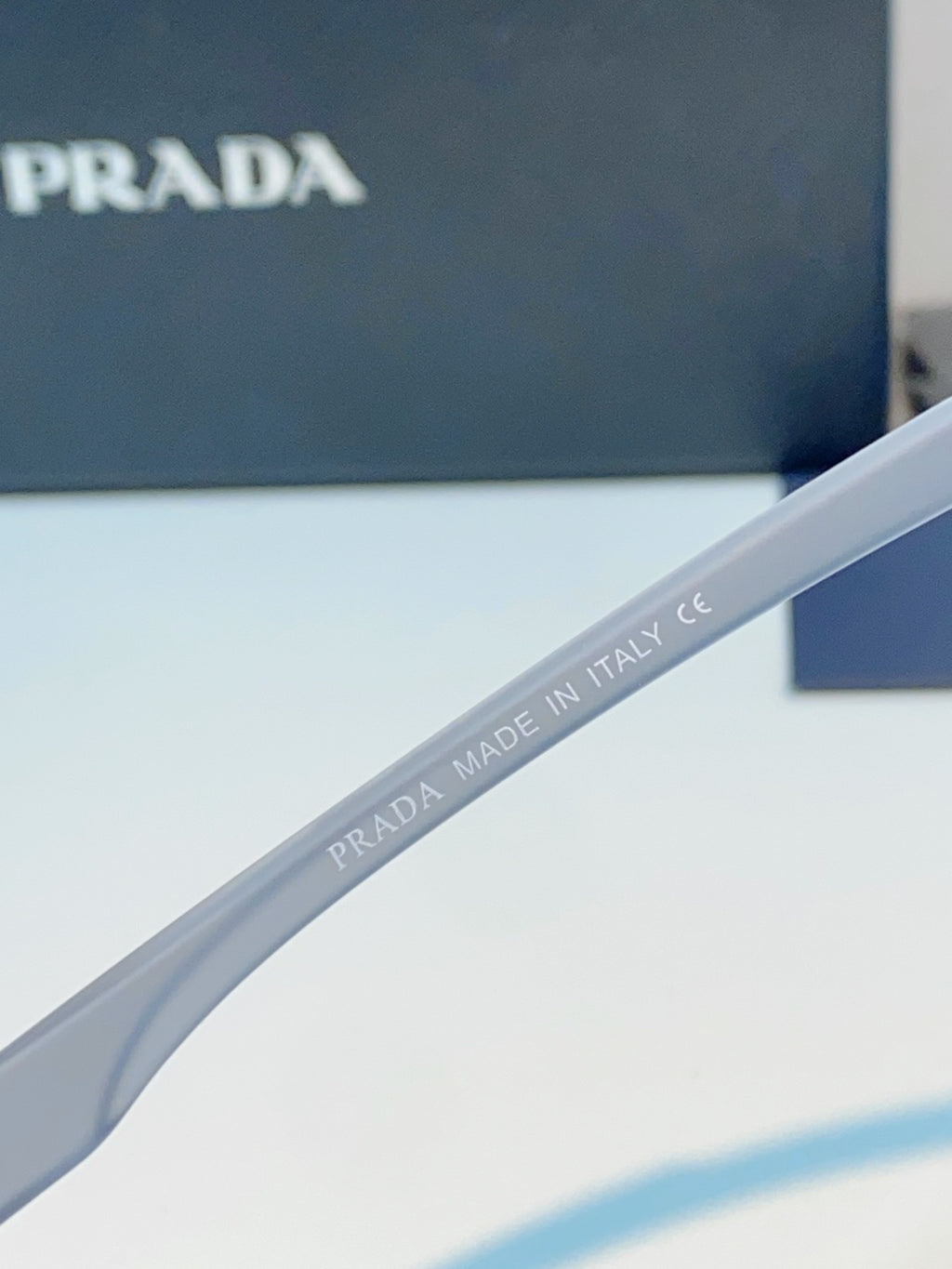 Prada Polarized Fashion Black Lens Sunglasses for Men - 398943 - detail image 8